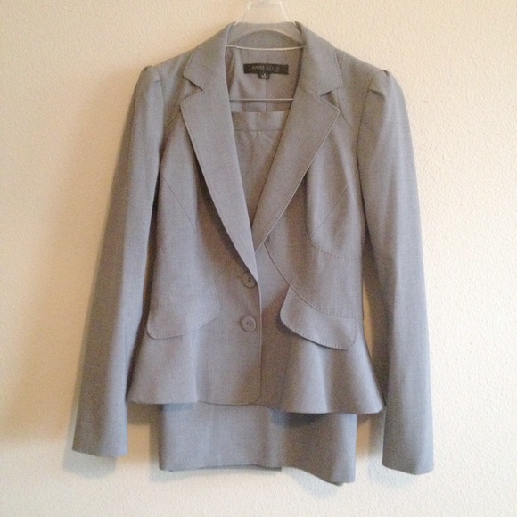 Anne Klein Other - Anne Klein | Gray Power Suit 2-Piece Size 6